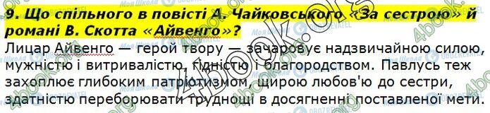 ГДЗ Українська література 7 клас сторінка Стр.107 (9)